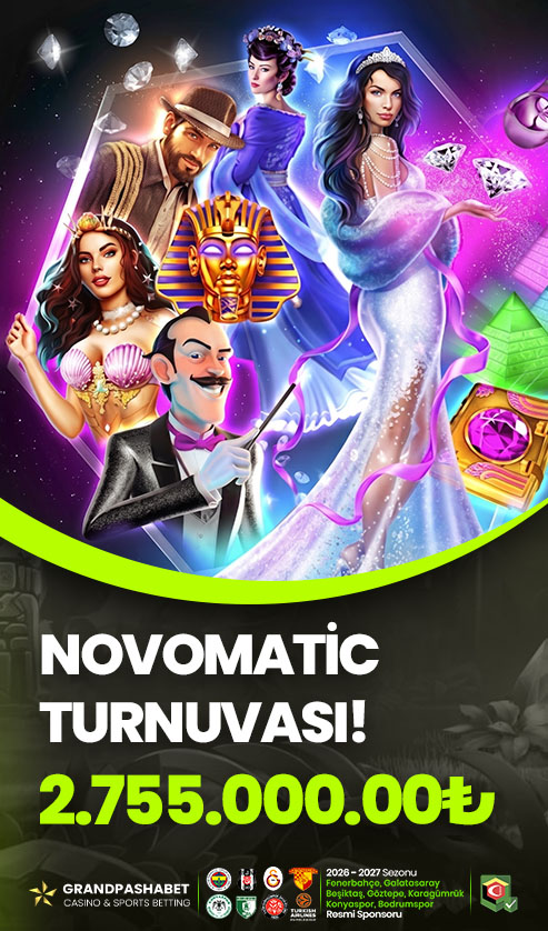 NOVOMATİC SAĞLAYICISINDAN TURNUVA!