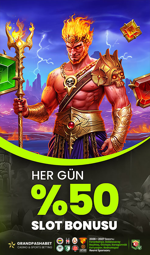 %50 SLOT BONUSU!